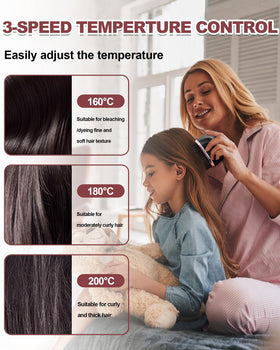 CAJECT Mini Hair Straightener anti-scald shell for safer handling