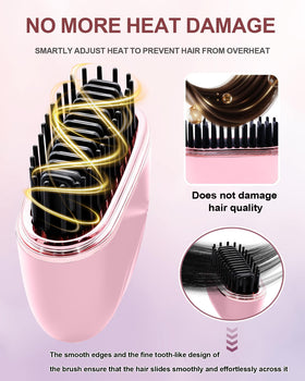 CAJECT portable straightener ready for on-the-go grooming.