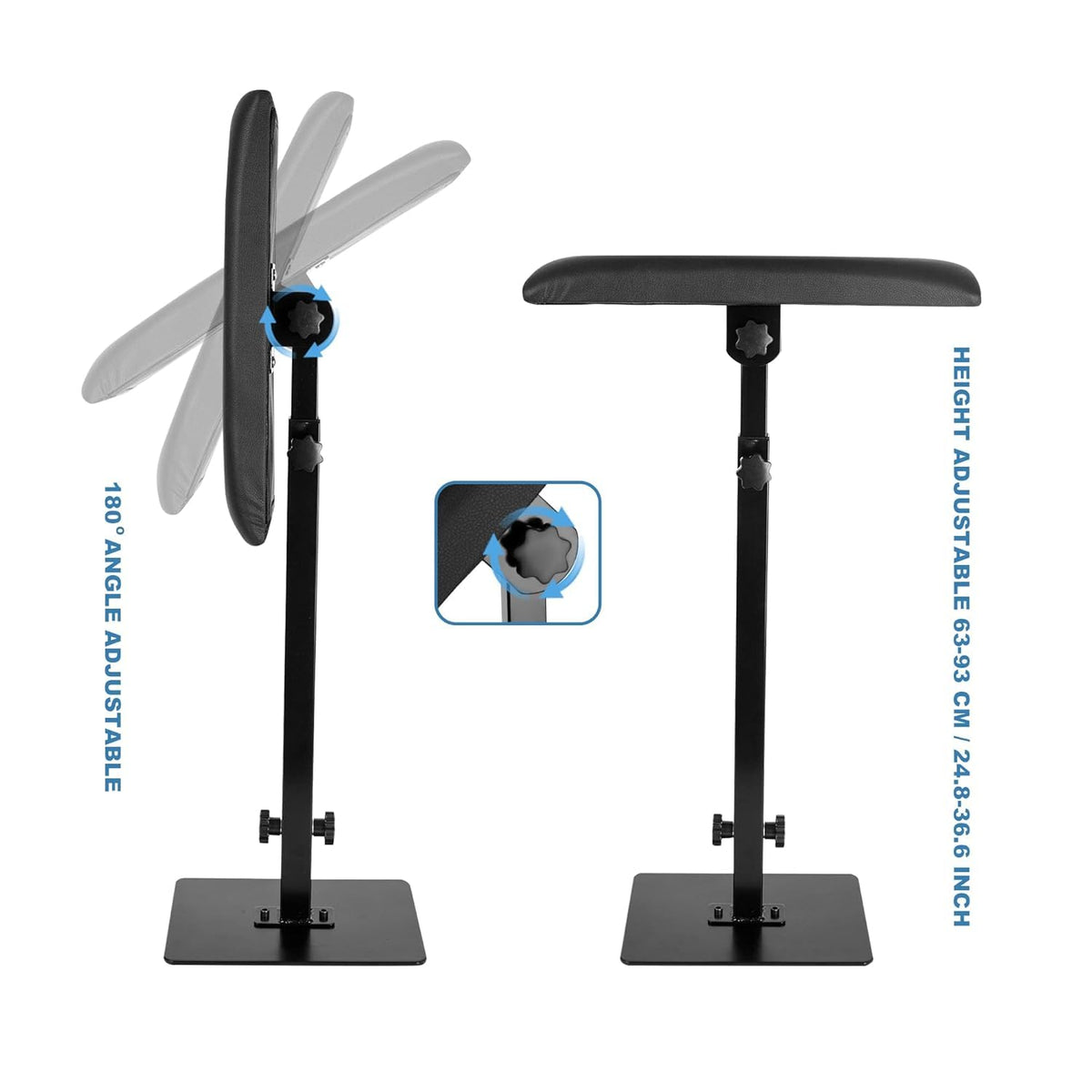 Four-sided design enhances stability for steady tattoo positioning.