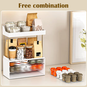 caktraie 2-pack stable slide rails prevent wobble and protect counters.