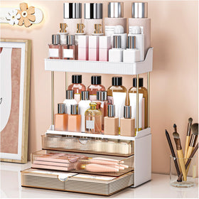 caktraie makeup storage drawer unit ideal for skincare and cosmetics