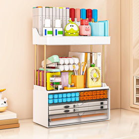 caktraie versatile storage for bathroom, vanity, kitchen, or desk.