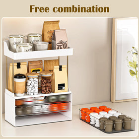 caktraie silicone base pad prevents slips on countertops.