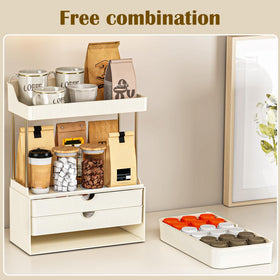 caktraie amber transparent plastic with gold accents adds elegant durability