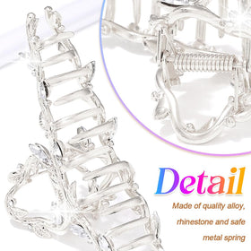 CAKURE bride hair accessory claw clip complements formal outfits