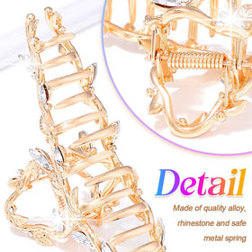 CAKURE luxury hair clip packs ideal for wedding and prom