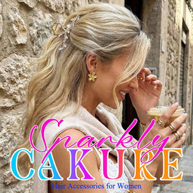 CAKURE 11.7 cm clip keeps hair tidy during makeup and cooking