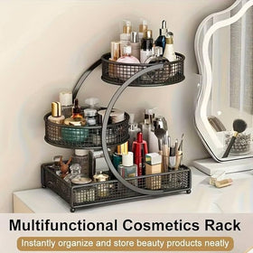 Calaytaly vanity organizer with four stable feet protecting the surface