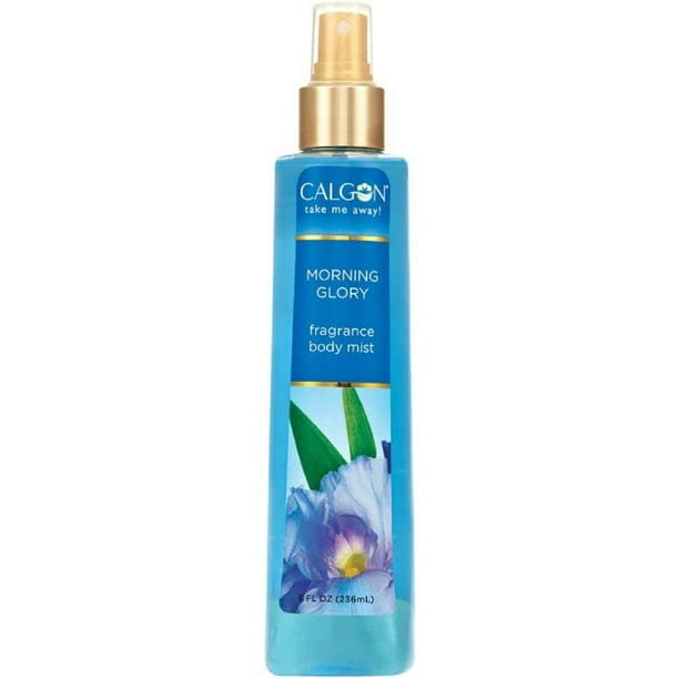 Calgon Morning Glory bottle cap and spray nozzle for easy application