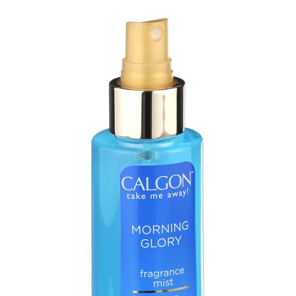 Calgon Morning Glory label closeup highlighting delicate bloom notes