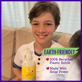 California Baby Calendula Hair Conditioner adds shine and softness.