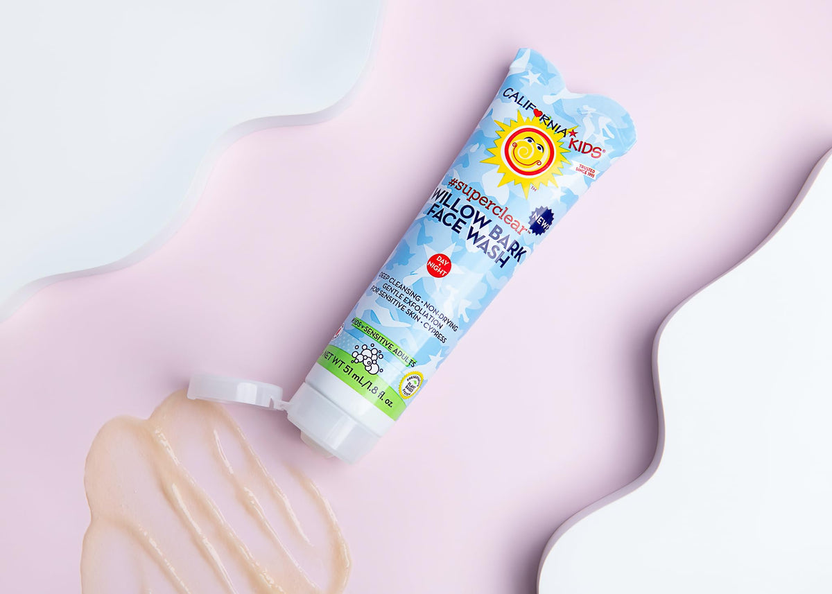 California Baby California Kids Face Wash cypress-tea-tree scent for natural aroma