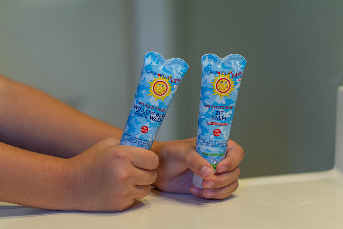 California Baby California Kids Face Wash travel-size 1.8 oz bottle