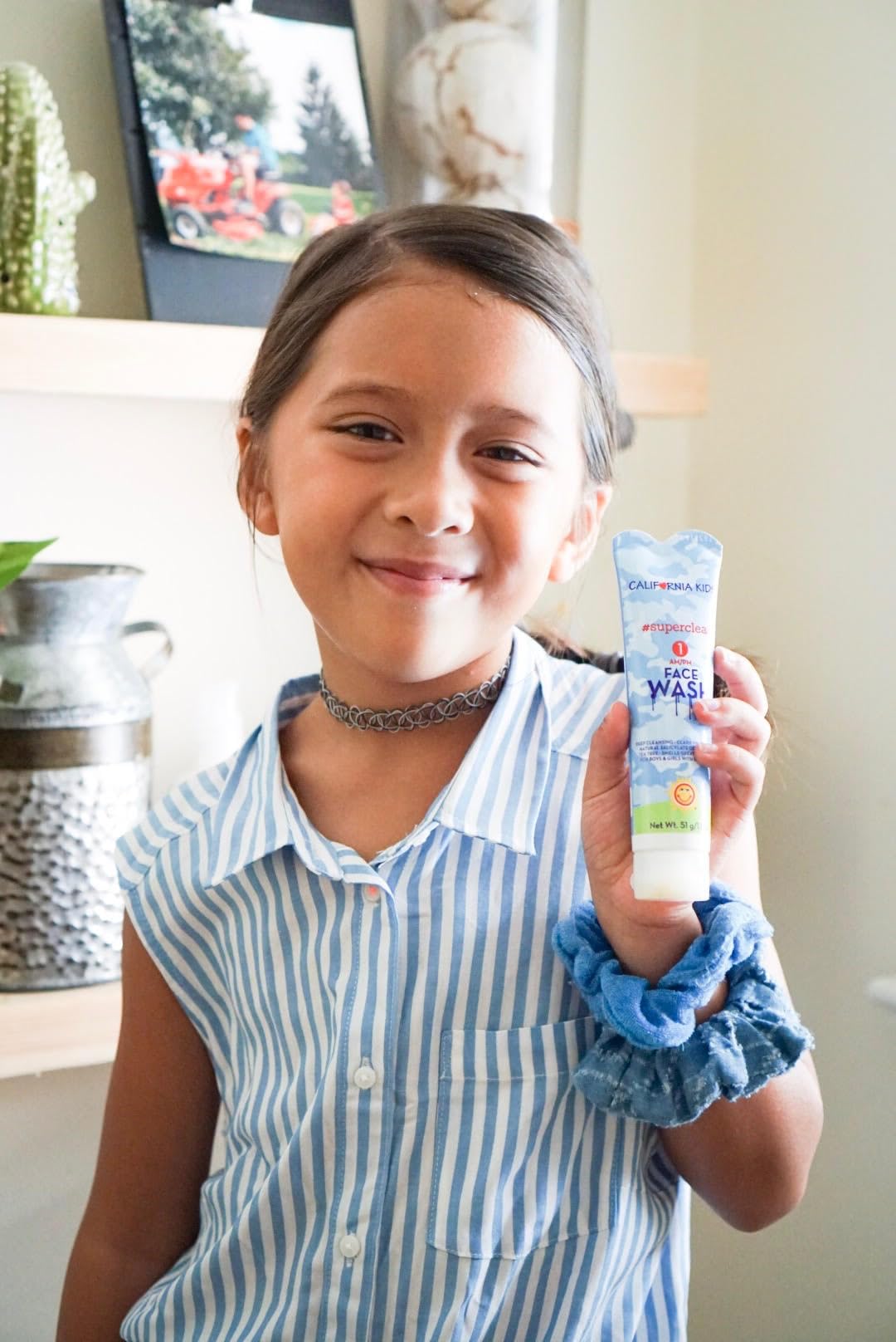 California Baby California Kids Face Wash willow-bark ingredient highlight for mild cleansing