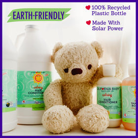 Eco-friendly packaging of California Baby Calming Hair Conditioner