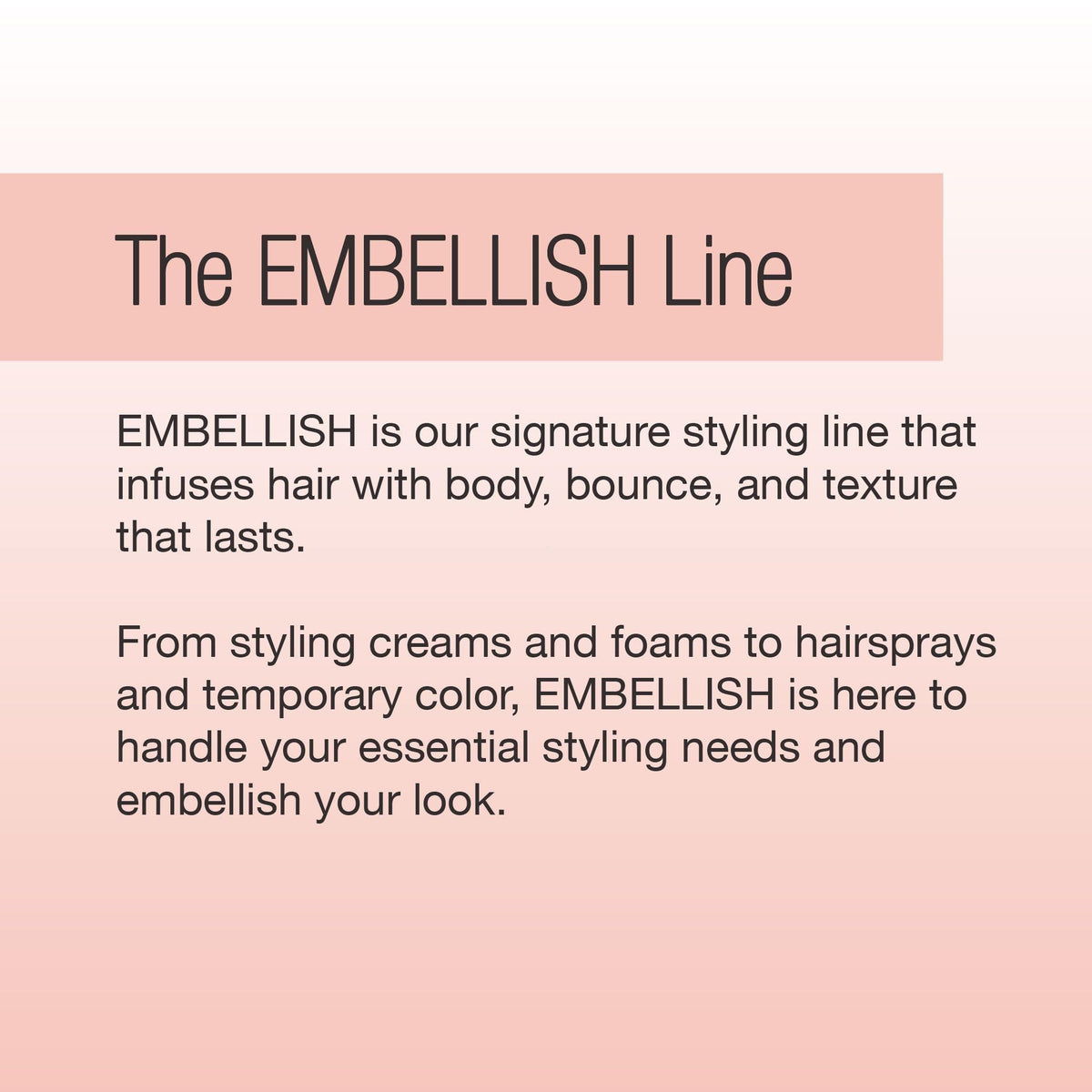 Calista Embellish Root Touch-Up compact-powder minimizes fallout on skin.
