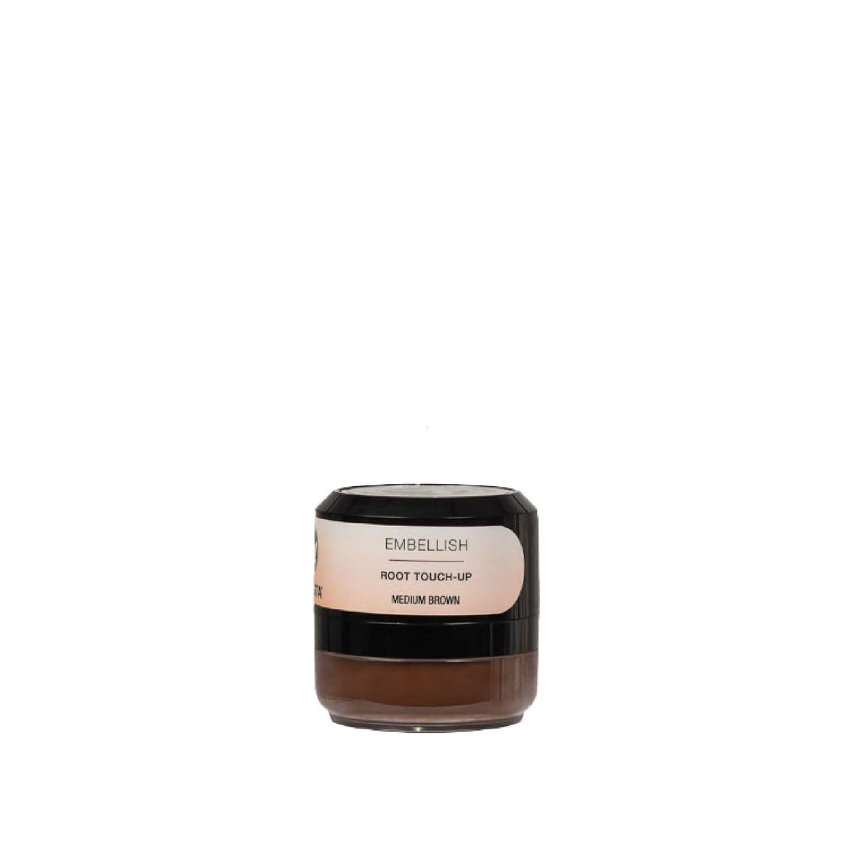 Calista Embellish root touch-up powder bottle for quick gray coverage