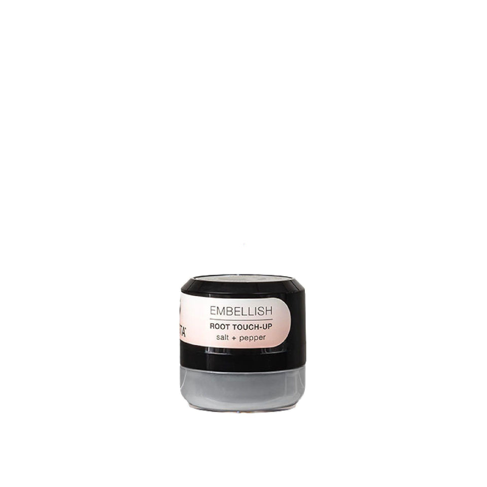 Calista Embellish root touch-up powder delivers instant root coverage.