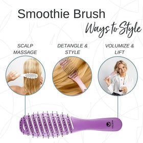 Calista Smoothie Brush all-hair-types versatility across textures