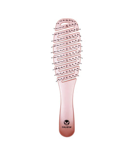 Calista Smoothie Brush flexible body closeup demonstrates scalp-friendly design