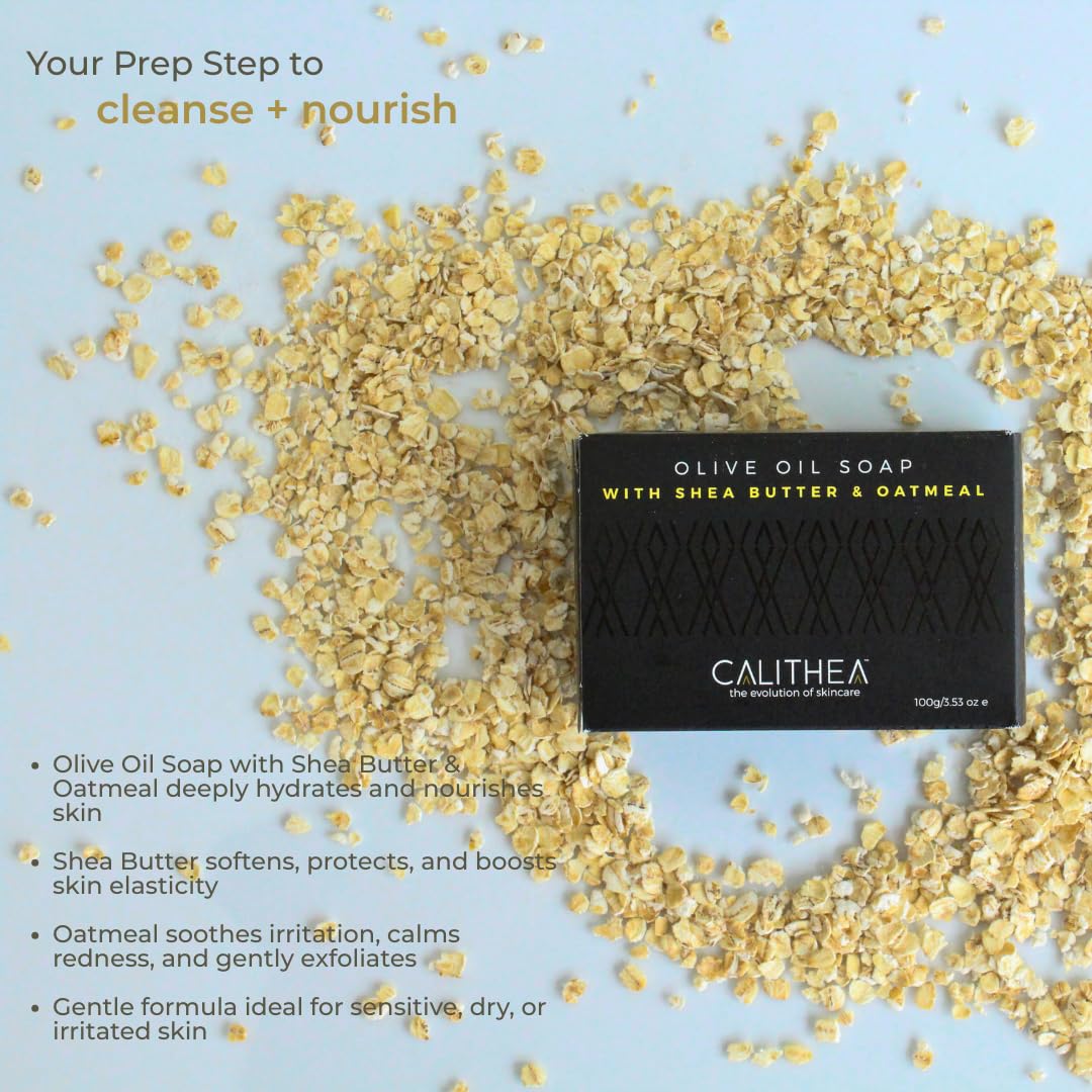 Calithea Shea butter hydration jar highlights rich moisture for soft skin