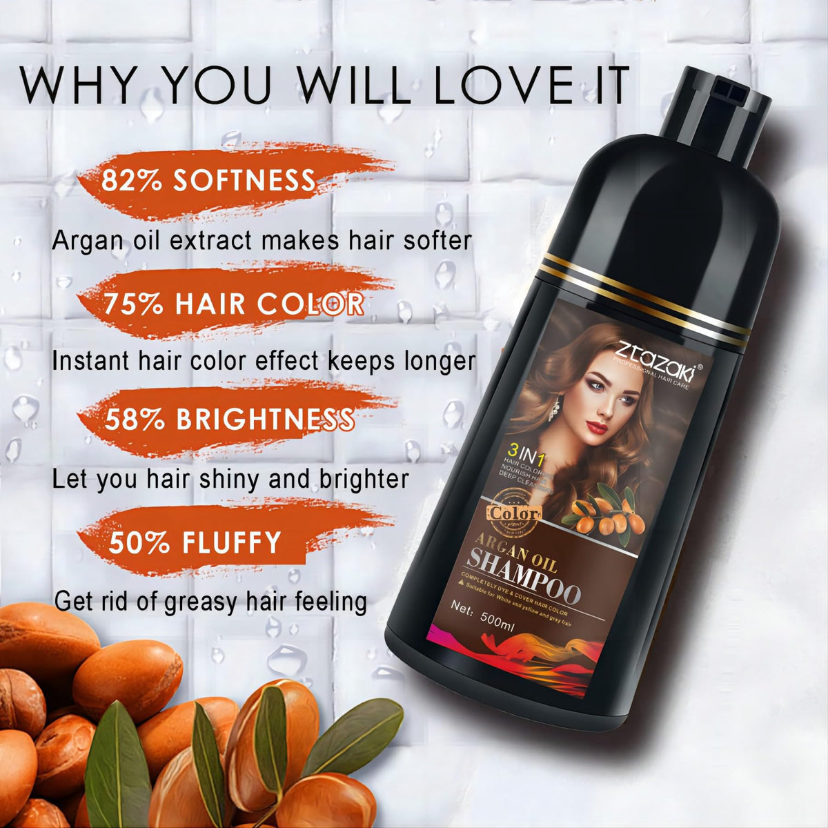 Callmynm shampoo designed for dry hair application.