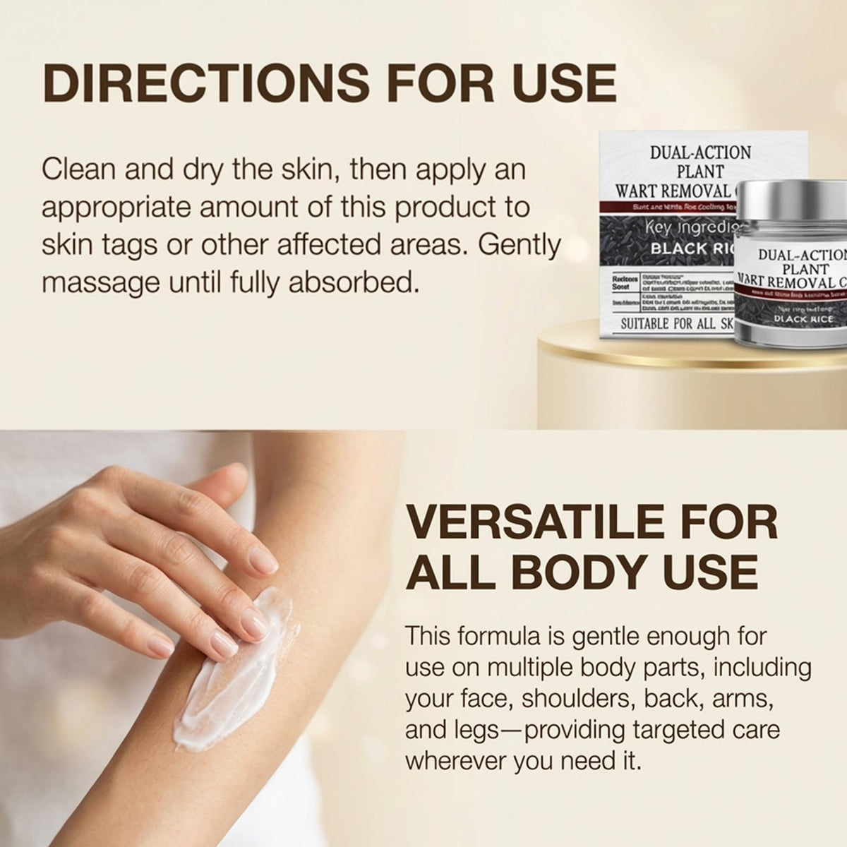 Callmynm Leave-on hydration on arms and legs for daily nourishment