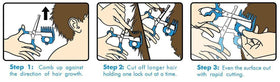 Calming Clipper 21-piece set laid out for easy grooming.