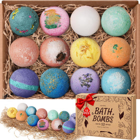 CalmNfiz Lavender-Scent Bath Bomb for relaxing baths and moisturized skin.