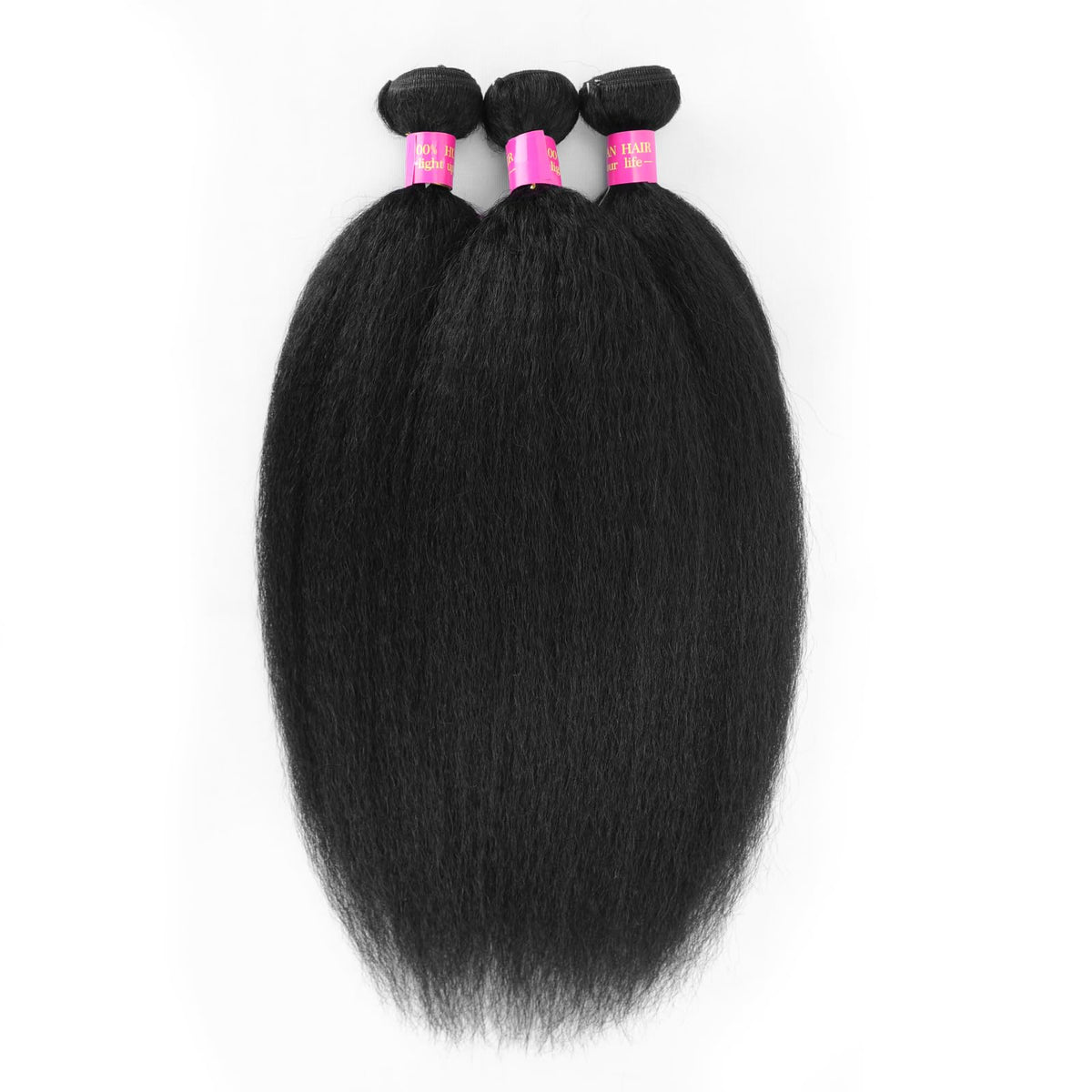 CALNESHIA packaging highlights 100% Brazilian virgin Remy hair quality.