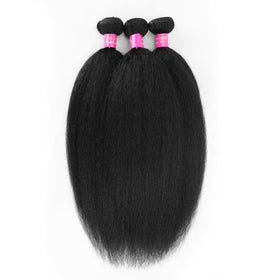CALNESHIA packaging highlights 100% Brazilian virgin Remy hair quality.