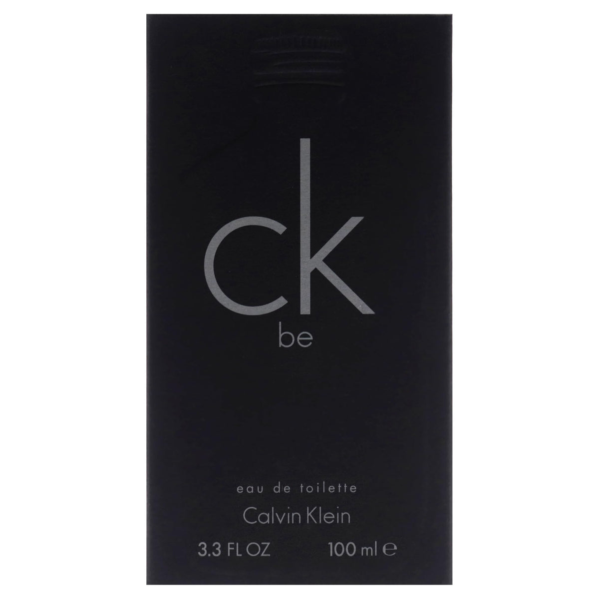 Calvin Klein CK Be packaging varies, reflecting store presentation across markets.