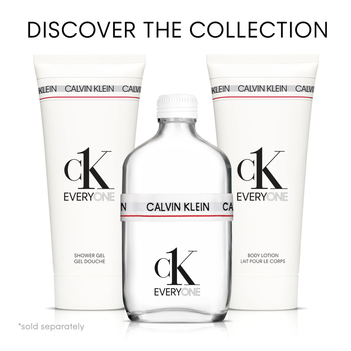 Calvin Klein CK Everyone base notes scene shows cedarwood, patchouli, amber warmth.