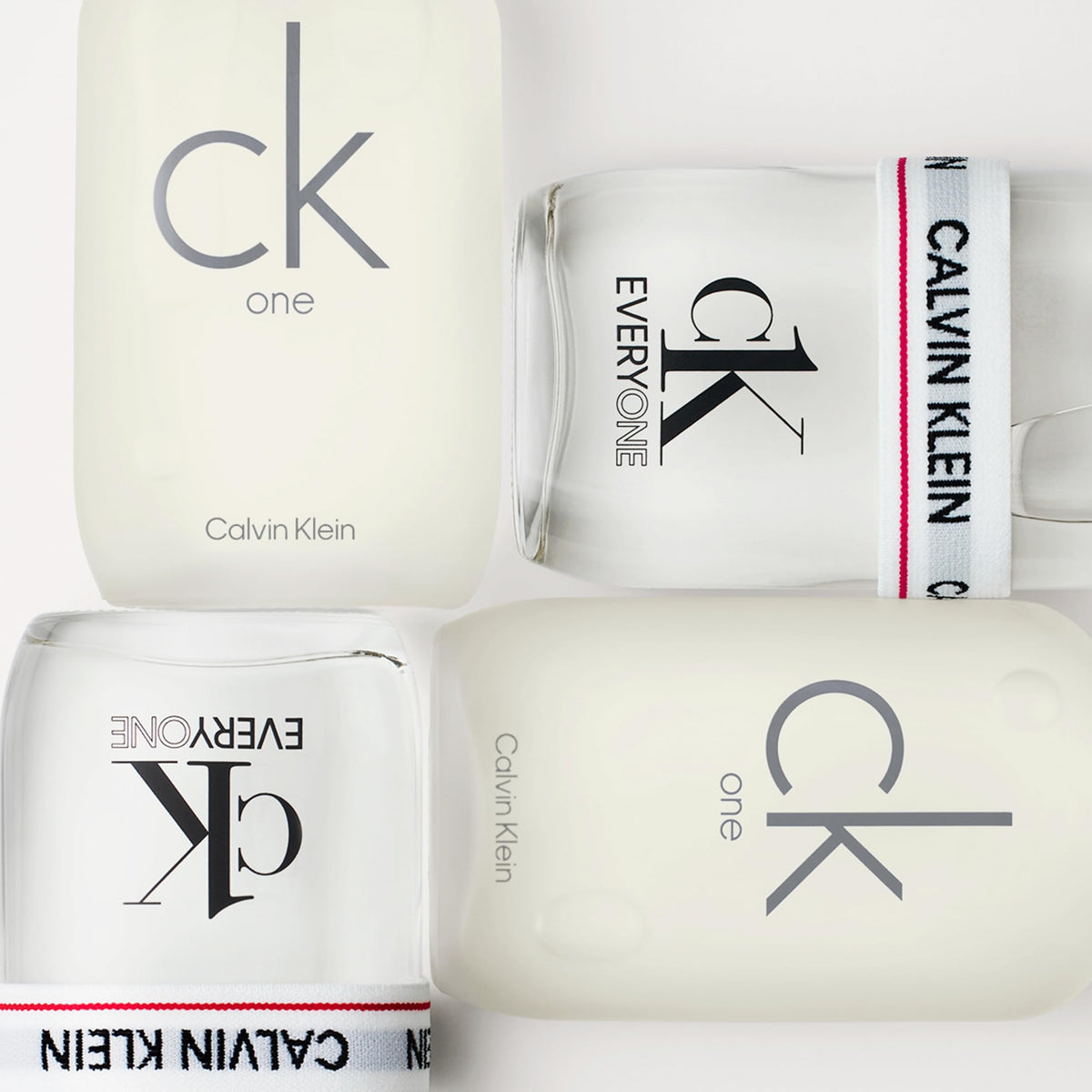 Calvin Klein CK Everyone heart notes picture emphasizes blue tea accord and watery freshness.