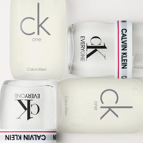 Calvin Klein CK Everyone heart notes picture emphasizes blue tea accord and watery freshness.