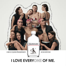 Calvin Klein CK Everyone recyclable bottle conveys sustainability and luxury feel.