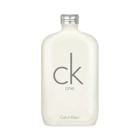 Calvin Klein CK One bottle front shows a timeless unisex fragrance for daily wear.