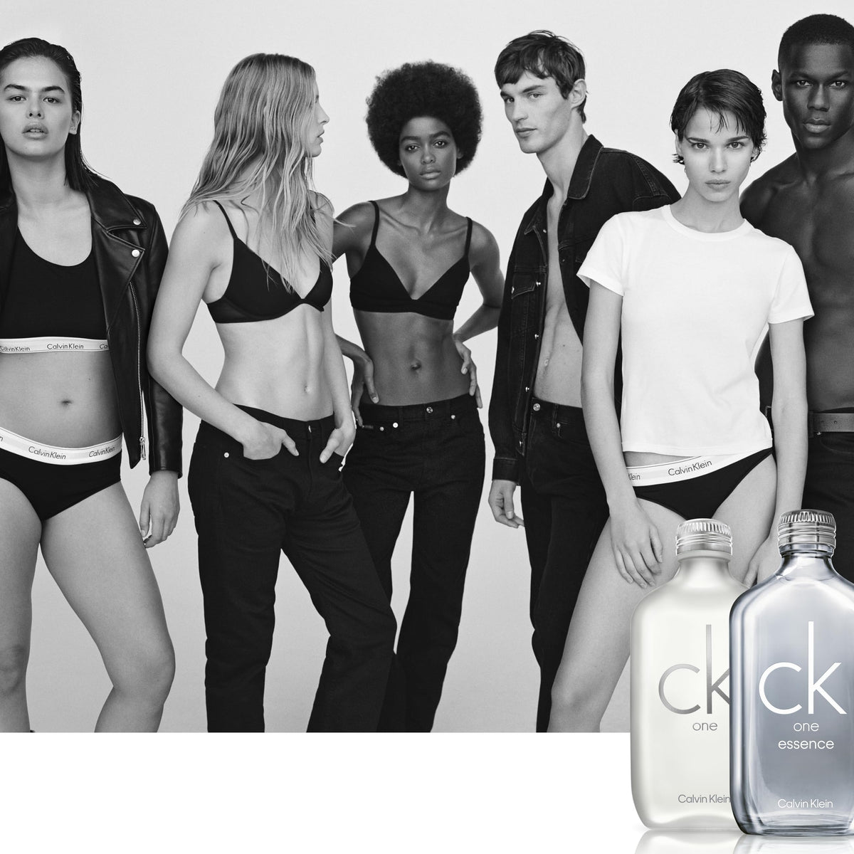 Calvin Klein CK One spray action demonstrates easy, even application.