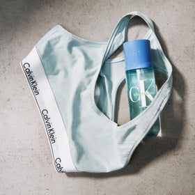 Calvin Klein CK Silky Coconut label detail highlighting notes.