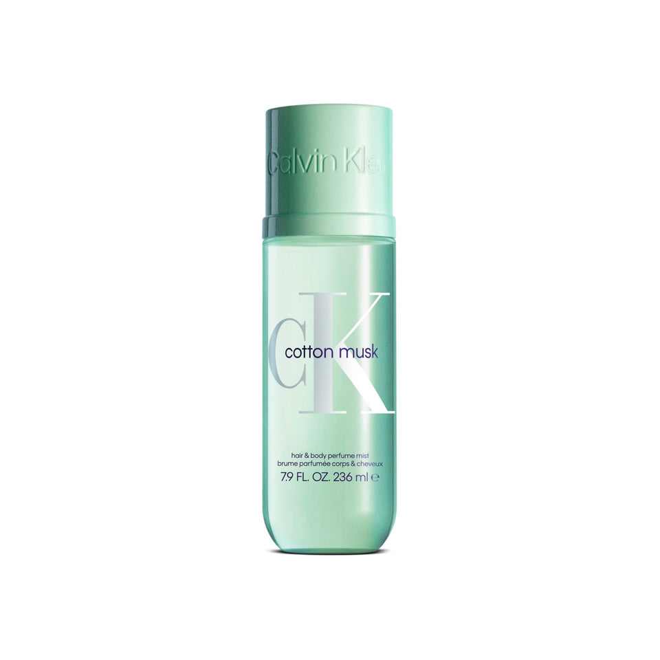 Calvin Klein Cotton Musk bottle front view for daily fresh scent