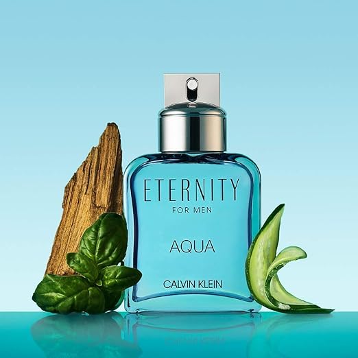 Heart notes of lavender and pepper add herbal depth to Eternity Aqua For Him.