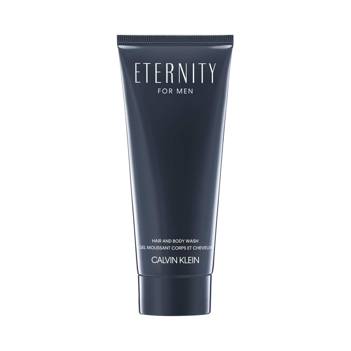 Calvin Klein Eternity for Men bottle closeup showing a refreshing daily cleanse