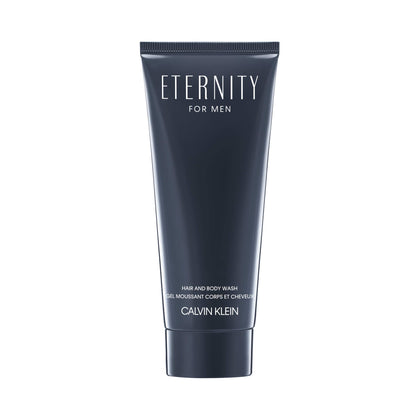 Calvin Klein Eternity for Men bottle closeup showing a refreshing daily cleanse