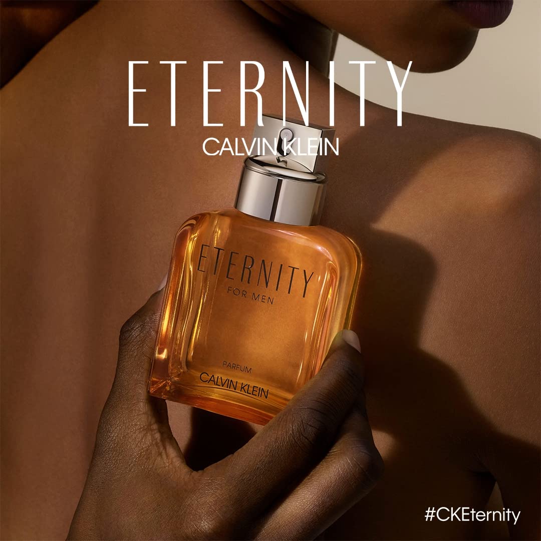 Calvin Klein Eternity For Men Parfum packaging box, stylish retail appeal