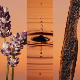 Calvin Klein Eternity For Men Parfum on sunset display, suggests romantic evenings
