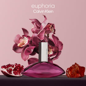 Calvin Klein Euphoria lotion featuring lotus blossom for hydration and delicate aroma