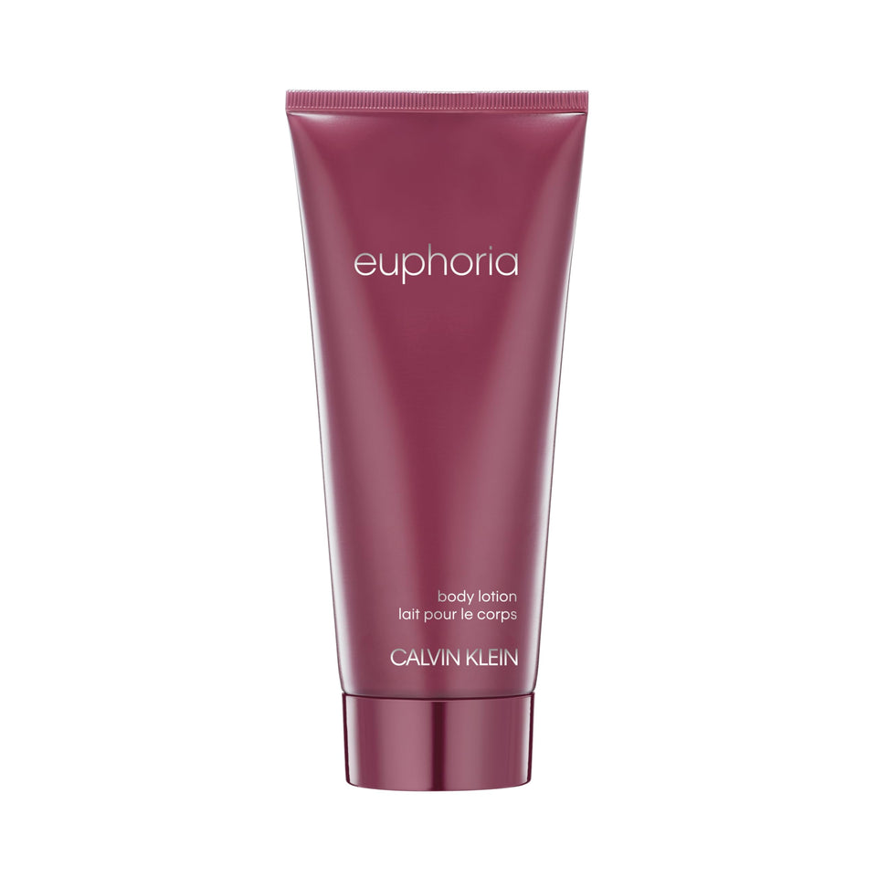 Calvin Klein Euphoria body lotion with pomegranate notes for silky, lightly scented skin