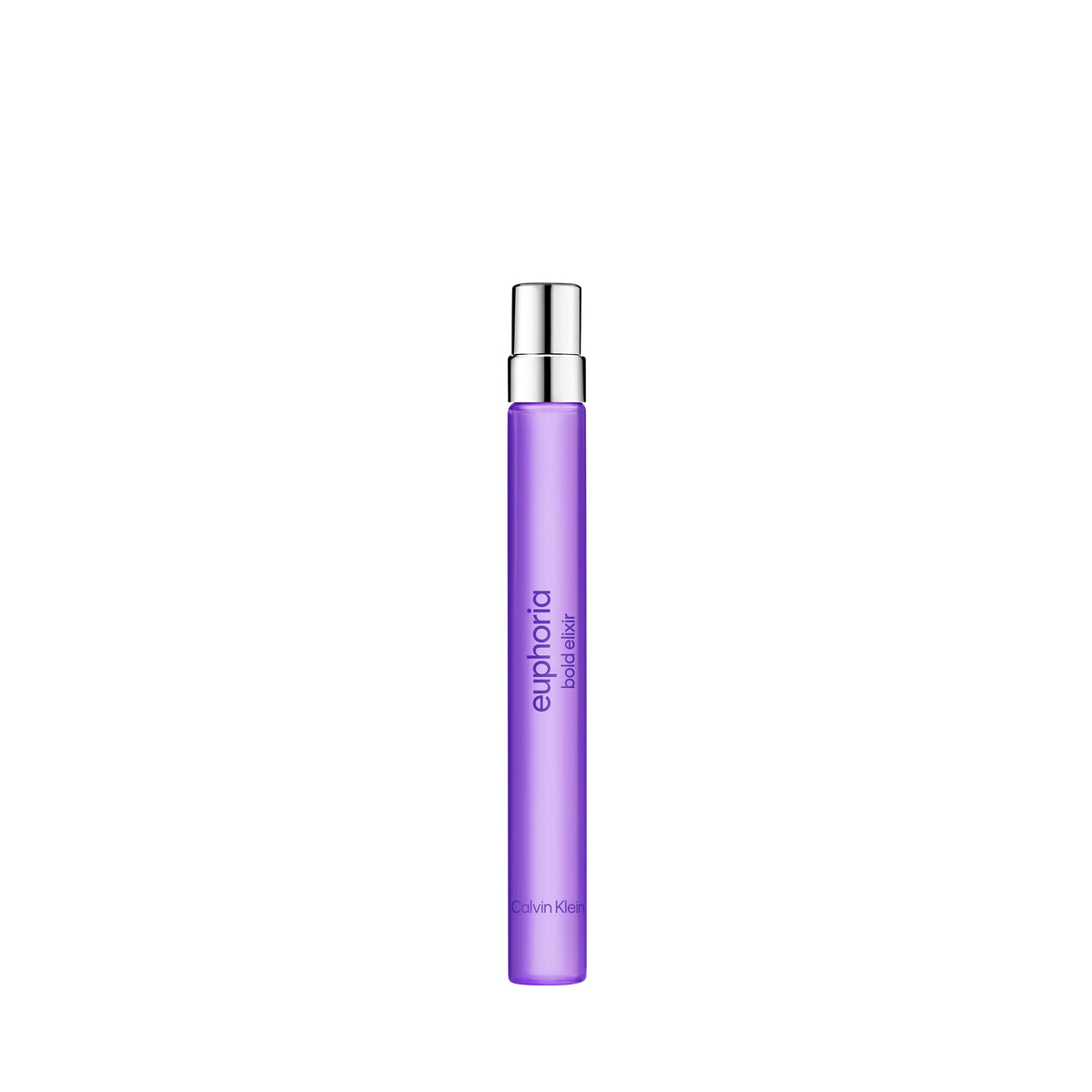 Calvin Klein Euphoria Bold Elixir bottle front showcases ambery-woody presence.