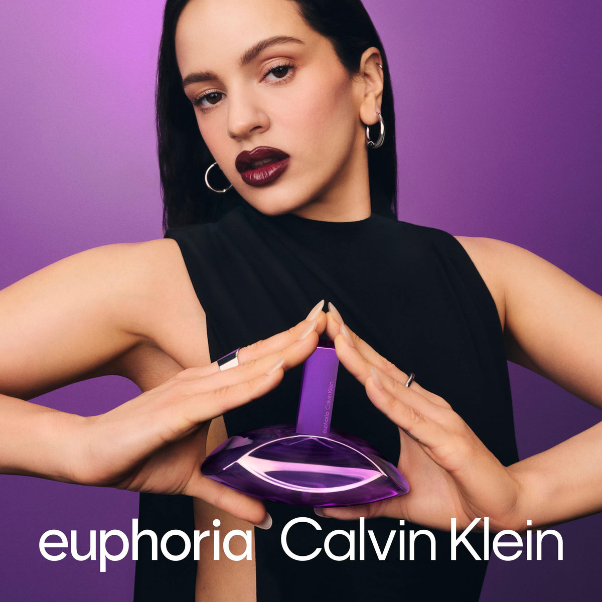 Calvin Klein Euphoria Bold Elixir bottle top; premium cap enhances luxury look