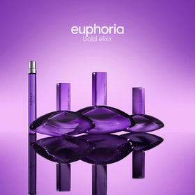 Calvin Klein Euphoria Bold Elixir smoky orchid note adds intrigue.